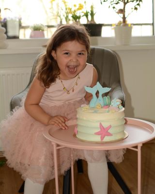 5 let s naší úžasnou holčičkou 🤍 #birthdaygirl